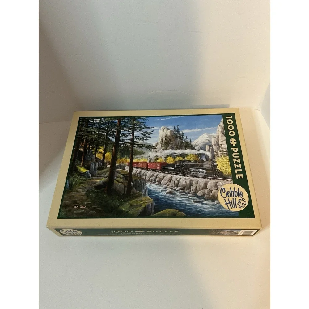 Cobble Hill Union Pacific‎ Train 1000 Piece Puzzle